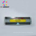 hologram glass vial label packing label weatherproof label